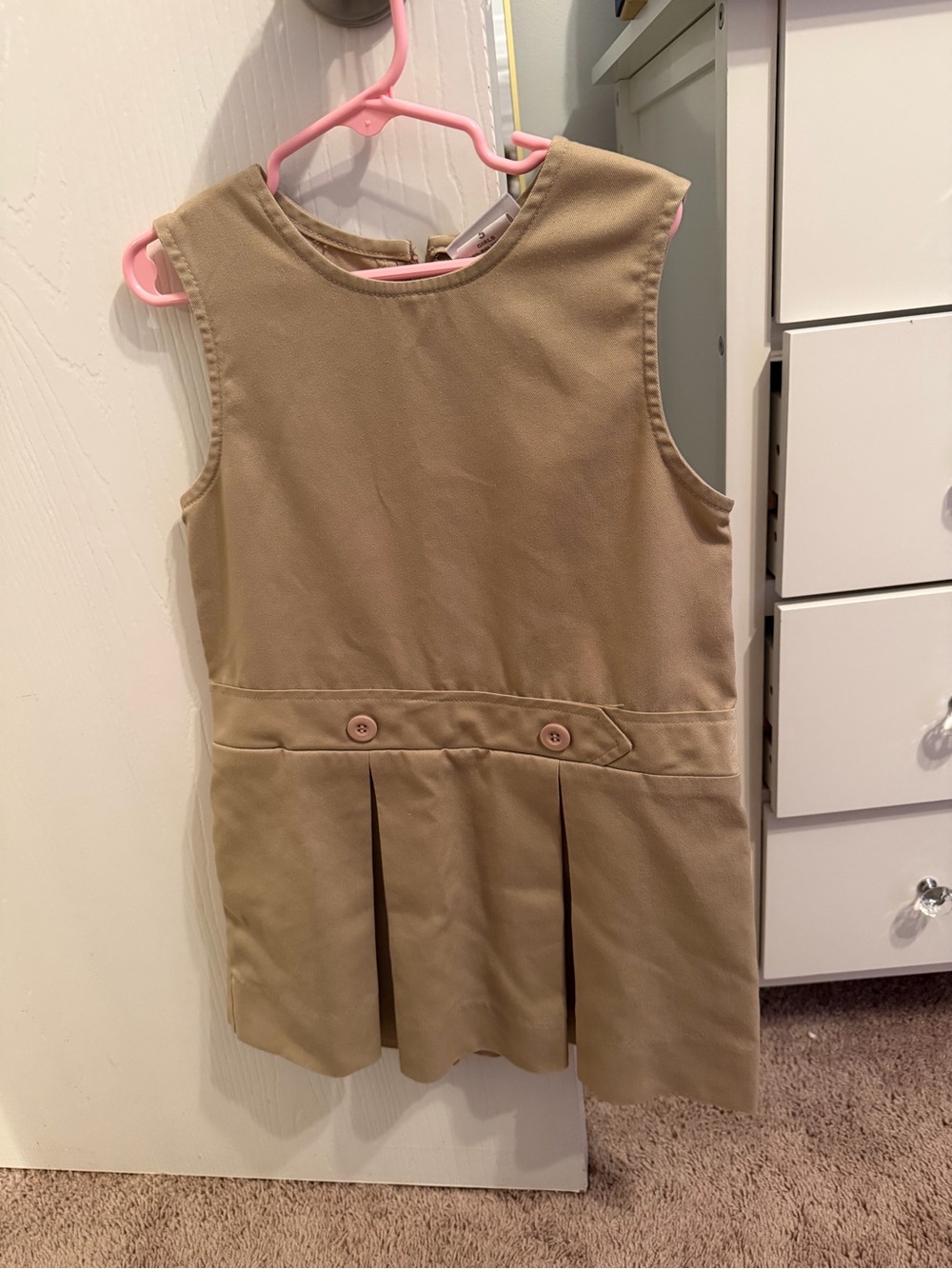 Khaki jumper and pants